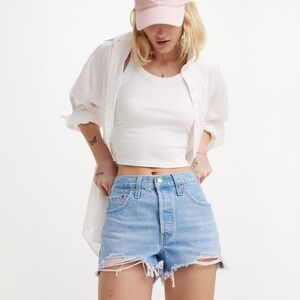 Levi’s 501 Original Fit High-Rise Shorts (NWT)